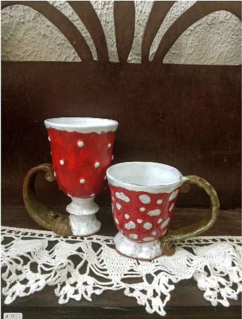 Чашка мухомор 2000р